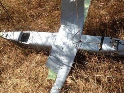 Беспилотник, сбитый на границе Турции. Фото: twitter.com/Hurriyet Беспилотник, сбитый на границе Турции. Фото: twitter.com/Hurriyet