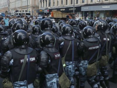 Разгон митинга в Москве. Фото: Associated Press Разгон митинга в Москве. Фото: Associated Press